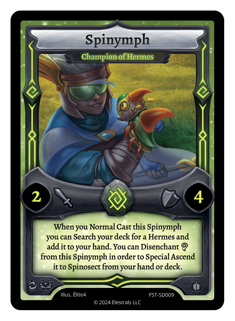 Spinymph - Champion of Hermes - FST-SD009